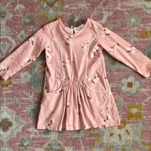 Hanna Andersson long sleeve pocket cotton dress